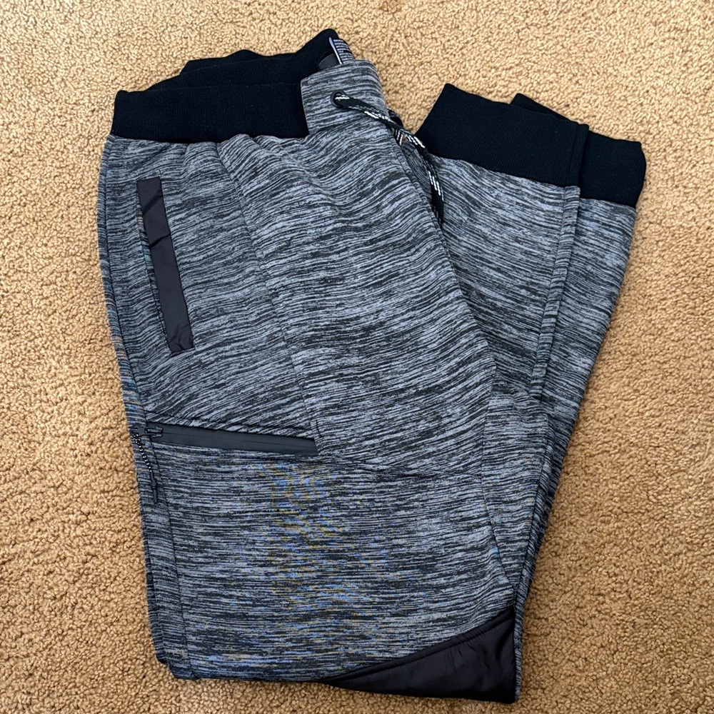 Stylish Black and Gray Men's Joggers